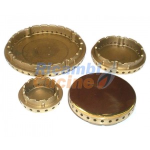 serie di spartifiamma in ottone tipo ariston