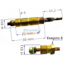 Termocoppia per Piano Cottura Valvolato - VARIE MARCHE  1400 mm.