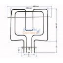 RESISTENZA PER FORNO 1600+900 W 2500 W TIPO WHIRLPOOL BAUKNECHT IGNIS IKEA ALGOR BOSSMATICI GNIS E VARIE