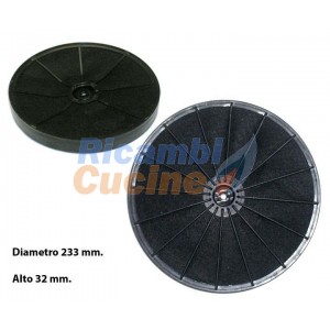 filtro circolare per cappa faber - ariston