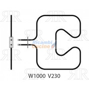 RESISTENZA BASE FORNO ELECTROLUX - W1000  V230