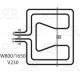 RESISTENZA DOPPIA FORNO ELECTROLUX REX-A.E.G.  W800/1650  V230