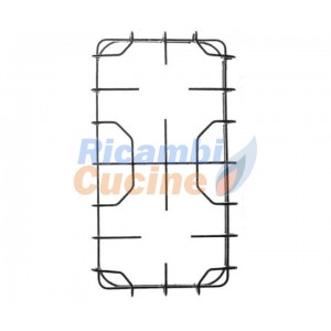 griglia per cucina a gas in filo cromata tipo star