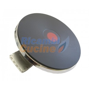 piastra elettrica diametro 18,5 cm. 